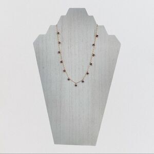 NWT 31 Bits Eloïse Necklace Burgundy